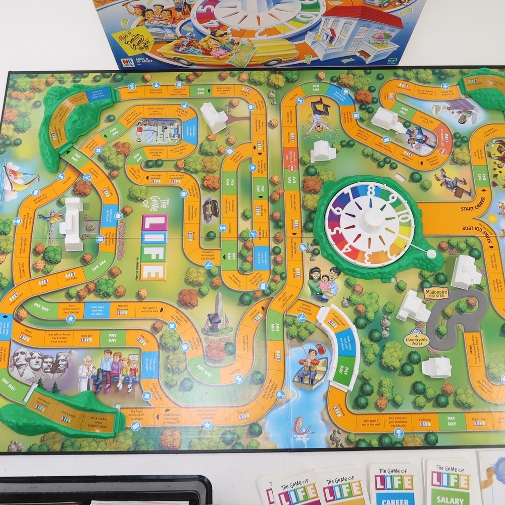 The Game of Life COMPLETE Milton Bradley 2000 Classic Game 40th Anniversary - Picture 8 of 10